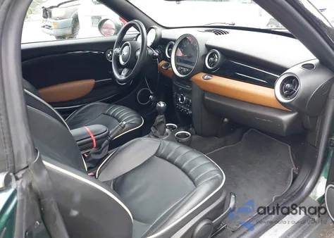 2015 Mini Roadster Cooper z USA, uszkodzony, nr VIN WMWSY1C51FT719759